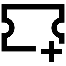 Plus Ticket Icon
