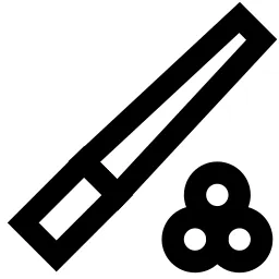 Billiard Cue Balls Icon
