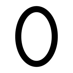 Oval Line Icon