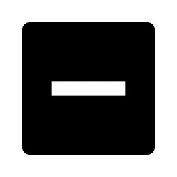 Checkbox Indeterminate Fill Icon