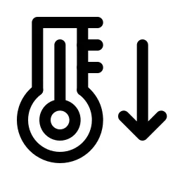 Temperature Down Icon