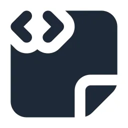 Note Code Solid Icon