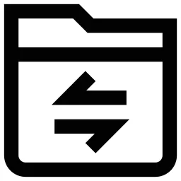 Folder Transfer Icon