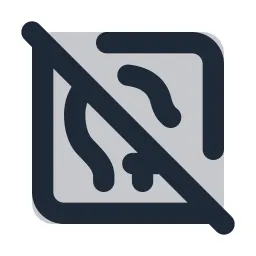 Head Box Off Duotone Icon