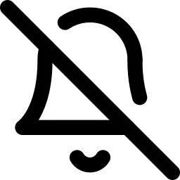 Bell Off Icon