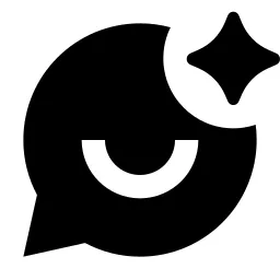 Chat Smile Ai Fill Icon