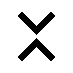 Contract Up Down Line Icon