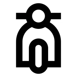 E Bike Line Icon