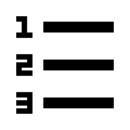 List Ordered Icon