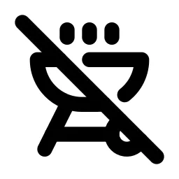 Grill Off Line Icon