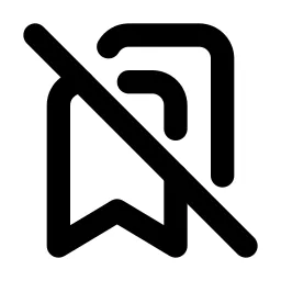 Bookmarks Off Line Icon