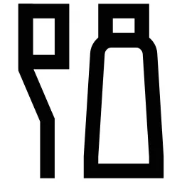 Tooth Brush Paste Icon