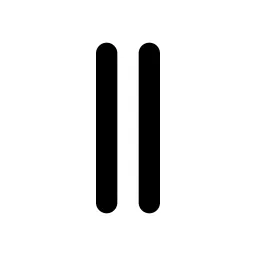 Tallymark 2 Line Icon