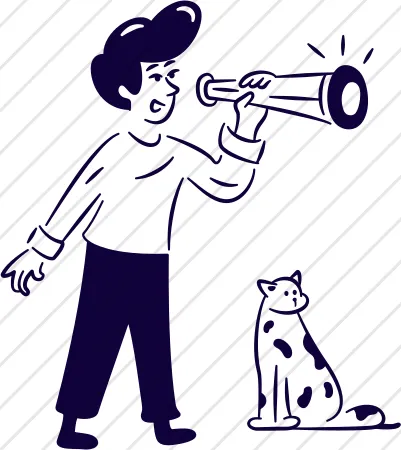 Person Announcing