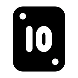 Play Card 10 Icon