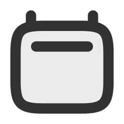 Calendar Duotone Icon