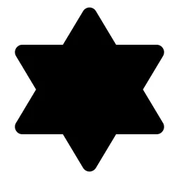Jewish Star Icon
