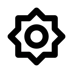Brightness 2 Line Icon