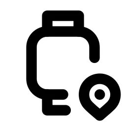 Device Watch Pin Line Icon