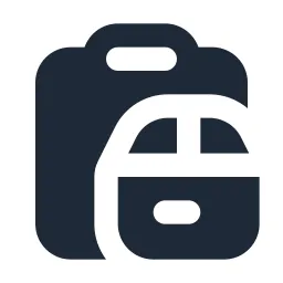 Clibpoard Parcel Solid Icon