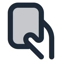 Hand Holding Duotone Icon