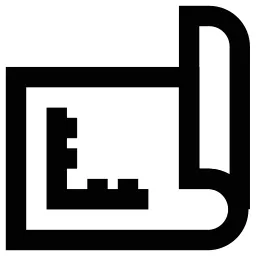 Blueprint Paper Icon
