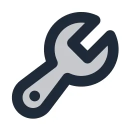 Wrench 2 Duotone Icon