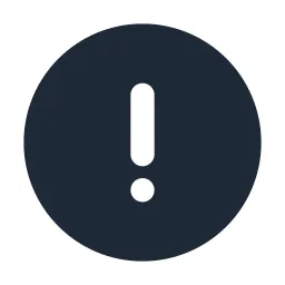 Alert Circle Solid Icon