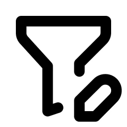 Filter Edit Line Icon