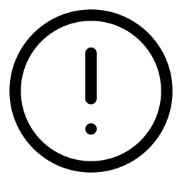 Warning Circle Icon