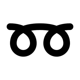 Curly Loop Line Icon