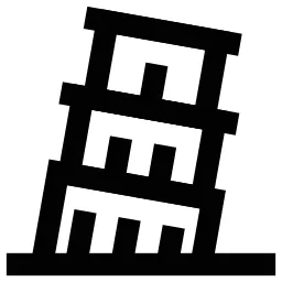 Leaning Tower Icon
