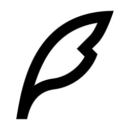 Quill Pen Line Icon