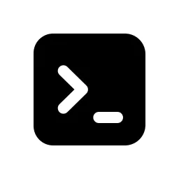 Terminal Fill Icon