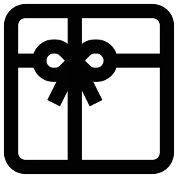 Gift Square Icon