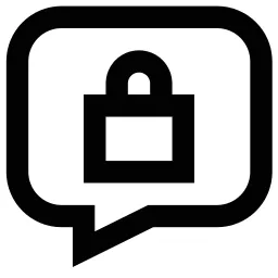 Lock Message Icon