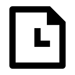 File History Line Icon