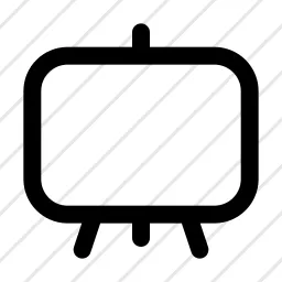 Whiteboard 1 Artboard Icon