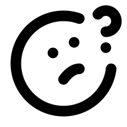 Mood Puzzled Line Icon