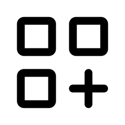 Grid Plus Icon