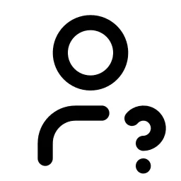 User Question Line Icon