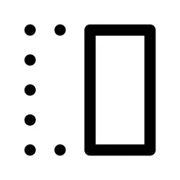 Align Right Box Icon