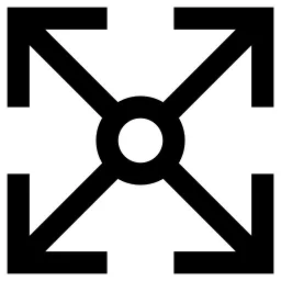 Arrow Move Corners Icon