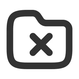 Folder X Icon