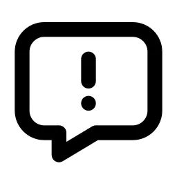 Message Report Line Icon