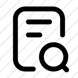 Page Text Search Icon