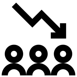 Arrow Downward Group Icon