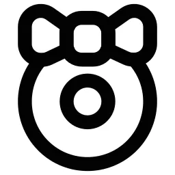 Wreath Bow Icon