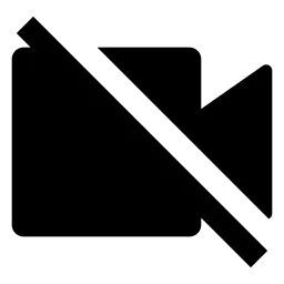 Video Off Fill Icon