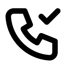 Phone Check Line Icon